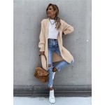  Women s Long Sleeve Knitted Cardigan