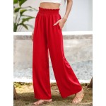  Paperbag Waist Wide Leg Pants