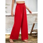  Paperbag Waist Wide Leg Pants