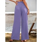  Paperbag Waist Wide Leg Pants