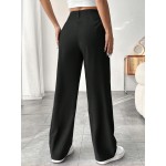  Women s Solid Color Long Pants For Spring And Summer